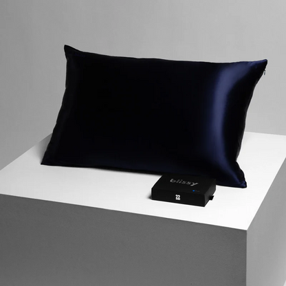 Blissy Silk Pillowcase - 100% Pure Mulberry Silk - 22 Momme 6A High-Grade Fibers