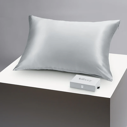 Blissy Silk Pillowcase - 100% Pure Mulberry Silk - 22 Momme 6A High-Grade Fibers