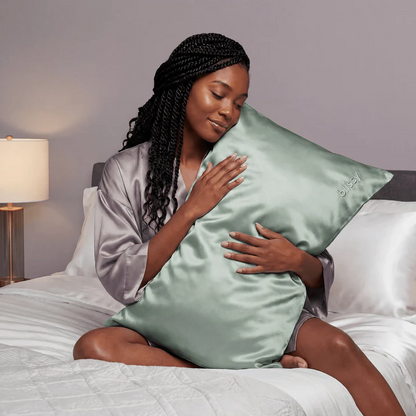 Blissy Silk Pillowcase - 100% Pure Mulberry Silk - 22 Momme 6A High-Grade Fibers