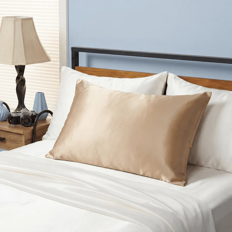 Blissy Silk Pillowcase - 100% Pure Mulberry Silk - 22 Momme 6A High-Grade Fibers