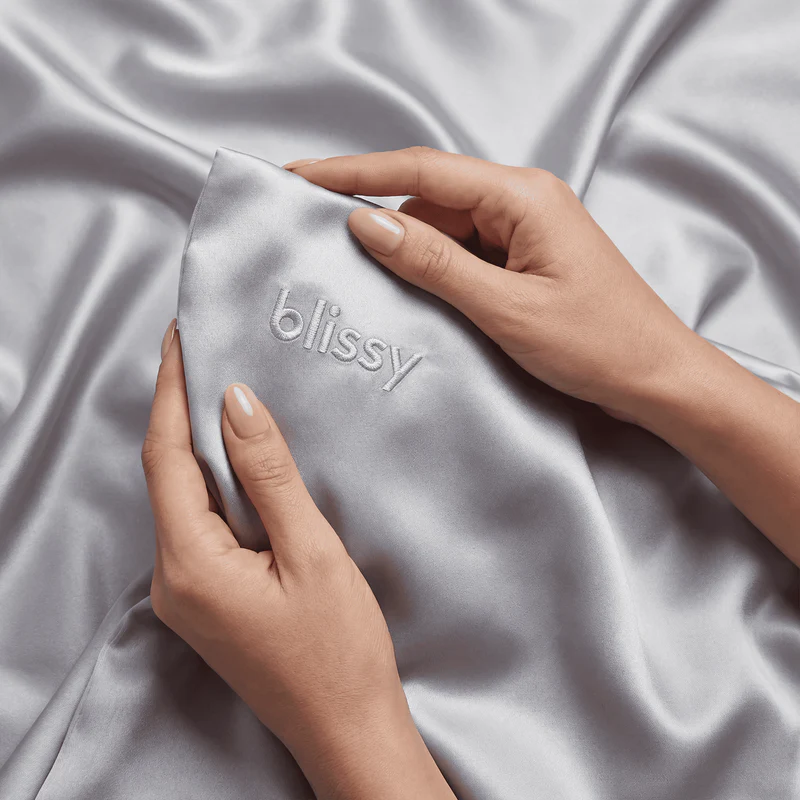 Blissy Silk Pillowcase - 100% Pure Mulberry Silk - 22 Momme 6A High-Grade Fibers